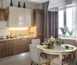 Kitchen design in apartments