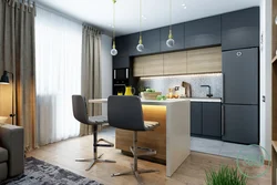 Kitchen design in apartments