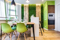 Greenery in the kitchen design