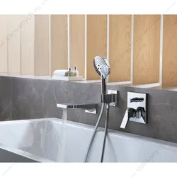 Bathroom design with faucet