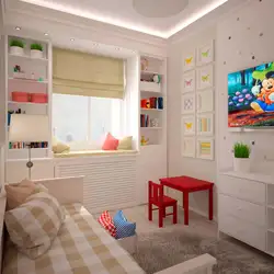 Rectangular children's bedroom design