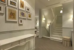 Hallway design for a townhouse