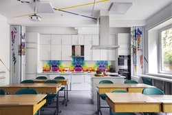 Kitchen design for school