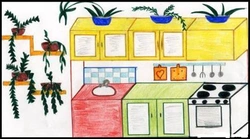 Kitchen design for school