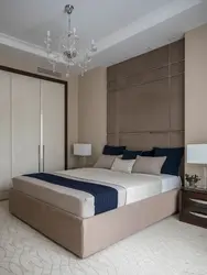 Bedroom design with ledge