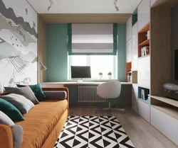 Narrow Children'S Bedroom Design