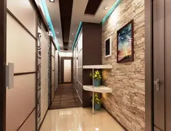 Beams in the hallway design