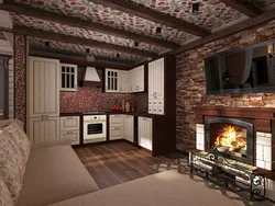 Bedroom with stove design
