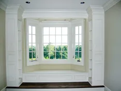Hallway Design In Bay Window