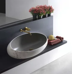 Bathroom design with bowl