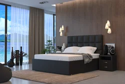 Bedroom design high bed