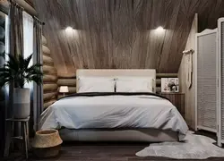 Attic bedroom design lining