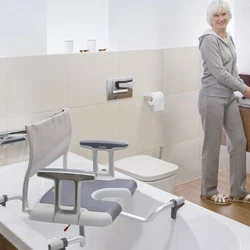 Bathroom design for elderly people