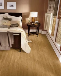 Bedroom Design With Brown Laminate