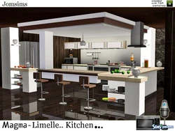 Kitchen in sims 3 design