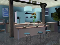 Kitchen In Sims 3 Design