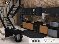 Kitchen in sims 3 design