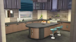 Sims 3 dizaynında mətbəx