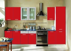 Kitchen with gas cylinder design