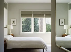 Bedroom design with side window