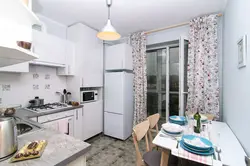 Apartment design with separate kitchen