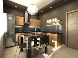 Kitchen design for a young man