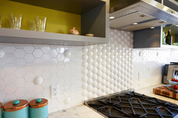 Kitchen Design With Honeycomb Tiles