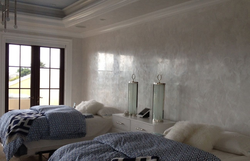 Bedroom Design With Venetian Plaster