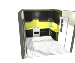 Kitchen design 2500 by 2500