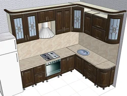 Kitchen design 2500 by 2500