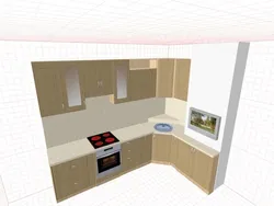 Design of small kitchens with box