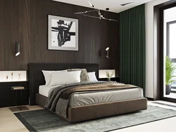 Dark Wood Bedroom Design