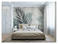 Дизайн Спальни С Пальмовыми Листьями