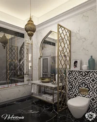 Дизайн ванной в марокканском стиле