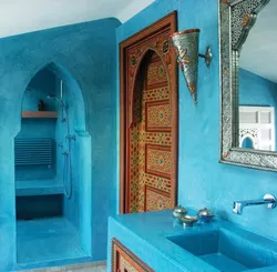 Marokash uslubidagi hammom dizayni