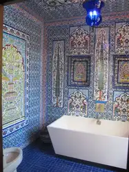 Moroccan style bathroom design