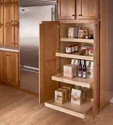 Стойка и шкафы на кухню дизайн
