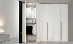 Жатын бөлмесінің гардеробының дизайны 4 метр
