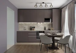 Apartment design 39 m with kitchen