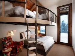 3 Спальных Места В Комнате Дизайн