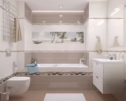 10-нан 10-ға дейін плиткалары бар ванна бөлмесінің дизайны