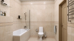 Bathroom design with 10 by 10 tiles