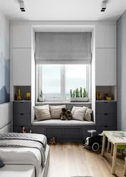 Bedroom Design With Window On The Side