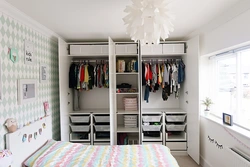 Design Of A Room For A Teenager With A Dressing Room