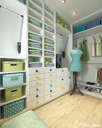 Дизайн комнаты для подростка с гардеробной