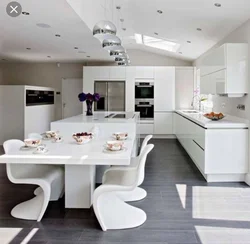 Kitchen design for a family with children