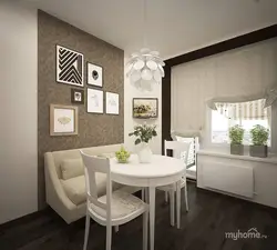 Design Of All Kitchen Walls In The Dining Area