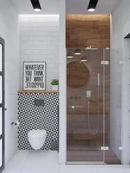 Shower Room Design Without A Bathtub With A Window