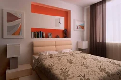 Design of windows in a bedroom in a panel house