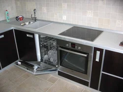 Kitchen With Dishwasher And Oven Design